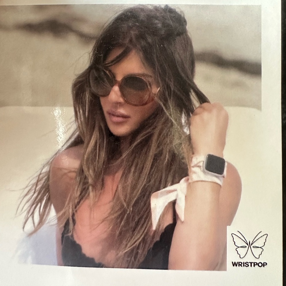 Pink Scarf Apple Watch Band